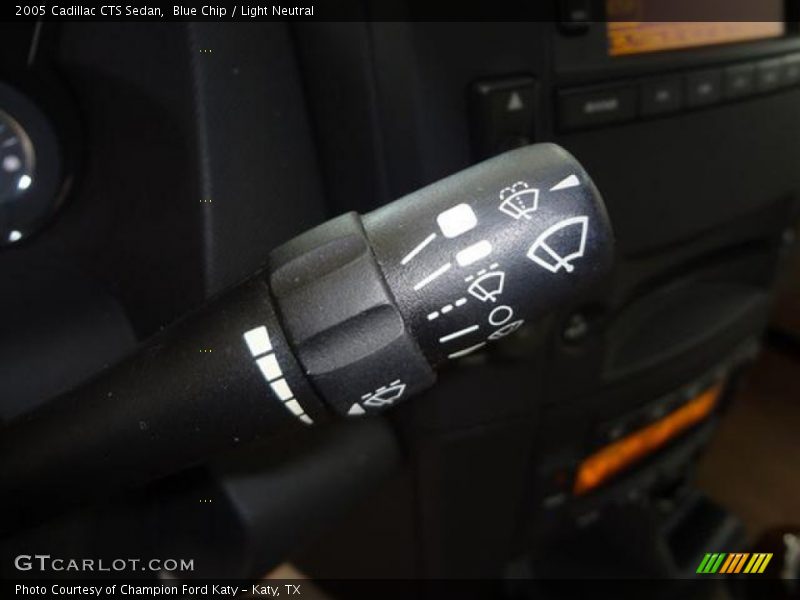 Blue Chip / Light Neutral 2005 Cadillac CTS Sedan