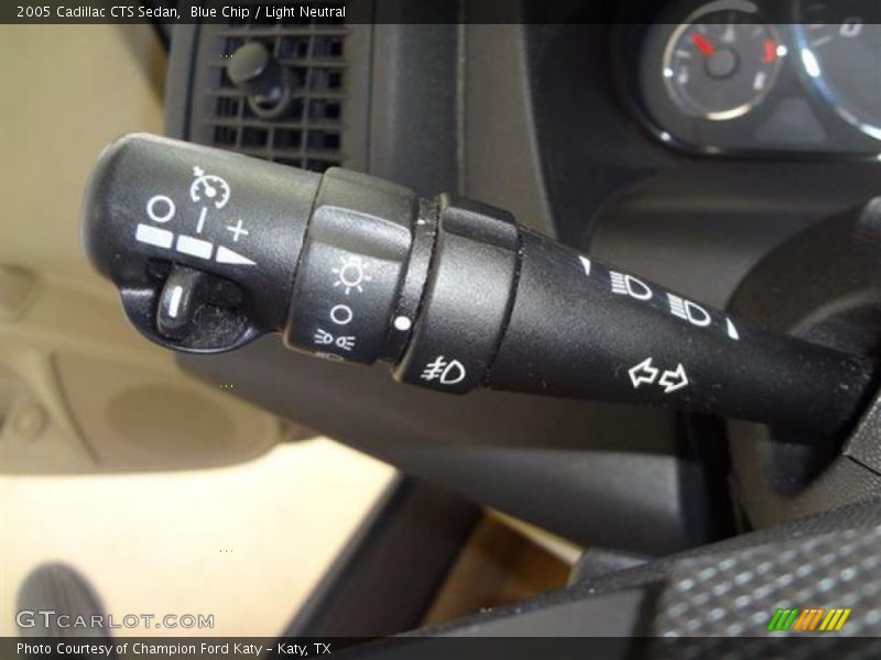 Blue Chip / Light Neutral 2005 Cadillac CTS Sedan