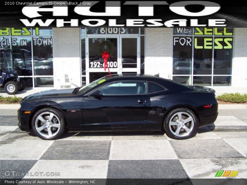 Black / Gray 2010 Chevrolet Camaro SS Coupe