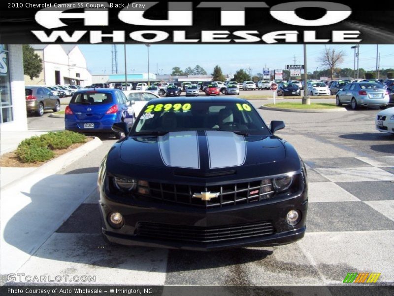 Black / Gray 2010 Chevrolet Camaro SS Coupe