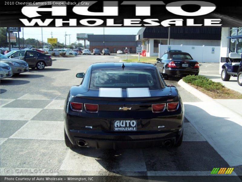 Black / Gray 2010 Chevrolet Camaro SS Coupe