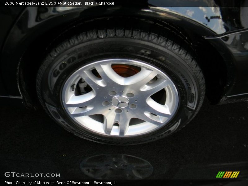 Black / Charcoal 2006 Mercedes-Benz E 350 4Matic Sedan