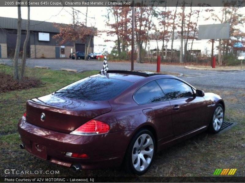  2005 6 Series 645i Coupe Chiaretto Red Metallic
