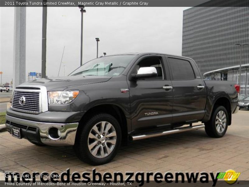 Magnetic Gray Metallic / Graphite Gray 2011 Toyota Tundra Limited CrewMax