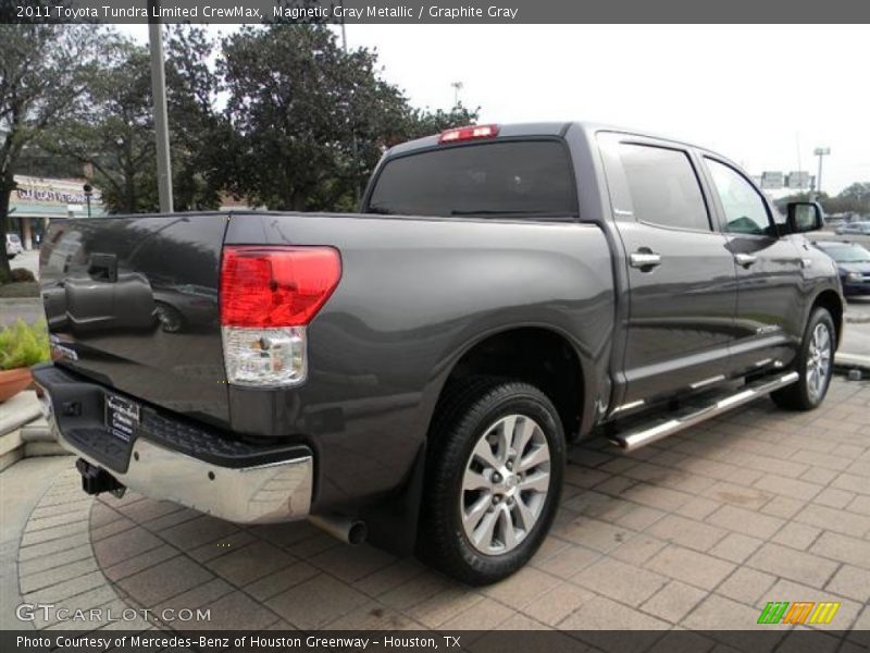 Magnetic Gray Metallic / Graphite Gray 2011 Toyota Tundra Limited CrewMax