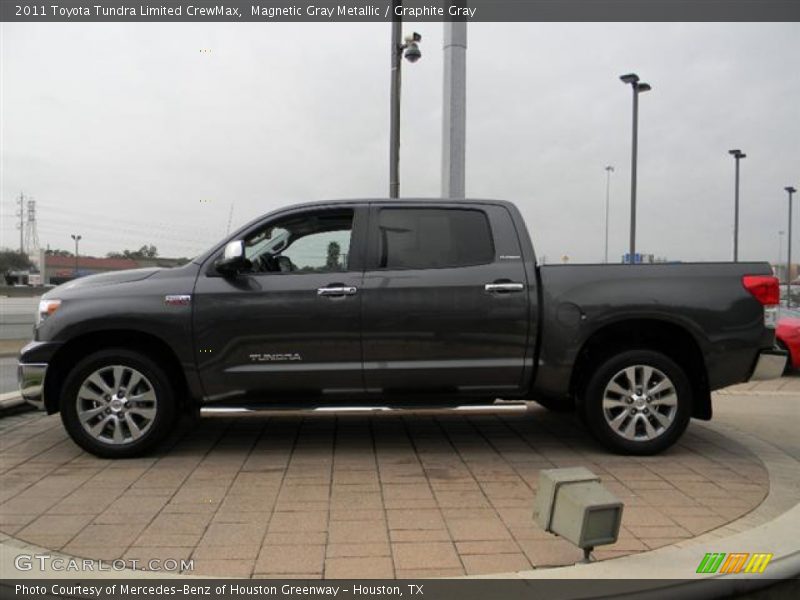 Magnetic Gray Metallic / Graphite Gray 2011 Toyota Tundra Limited CrewMax