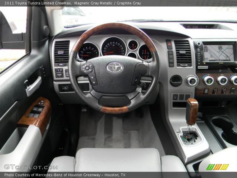 Dashboard of 2011 Tundra Limited CrewMax