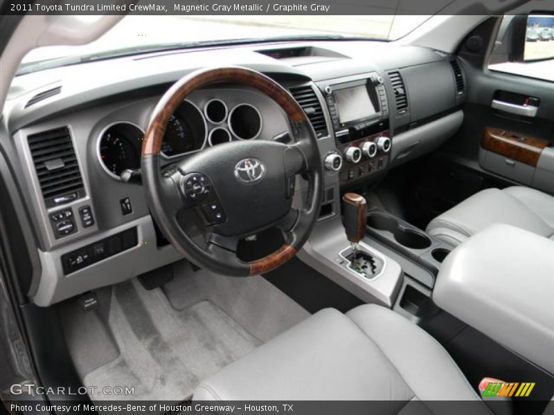 Graphite Gray Interior - 2011 Tundra Limited CrewMax 