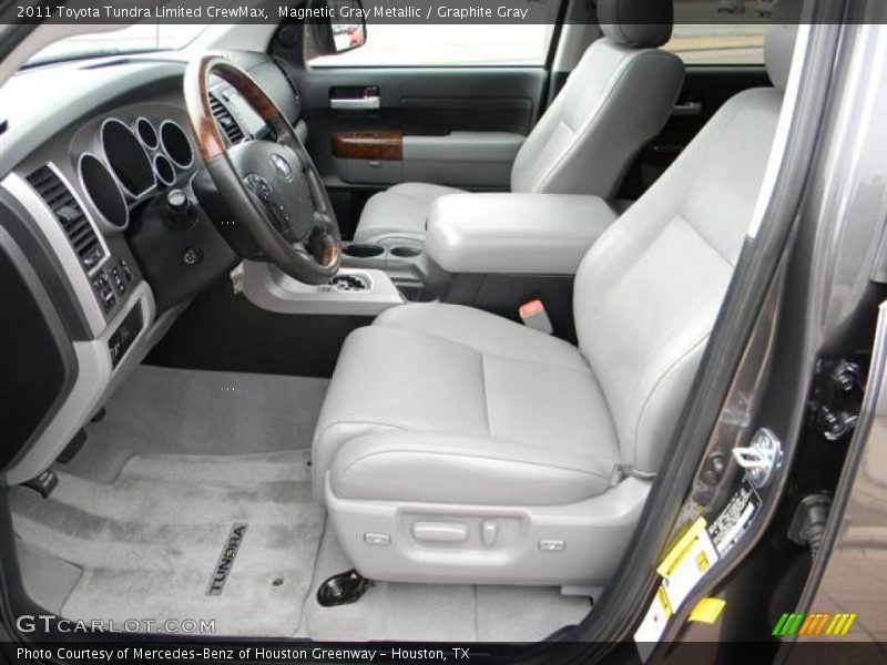  2011 Tundra Limited CrewMax Graphite Gray Interior