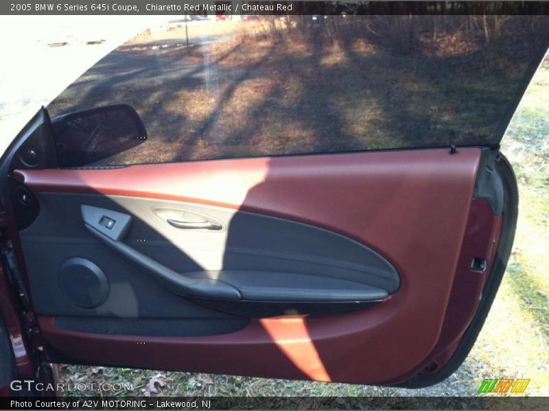 Chiaretto Red Metallic / Chateau Red 2005 BMW 6 Series 645i Coupe