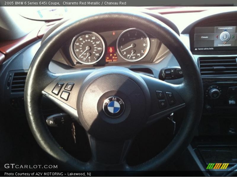 Chiaretto Red Metallic / Chateau Red 2005 BMW 6 Series 645i Coupe