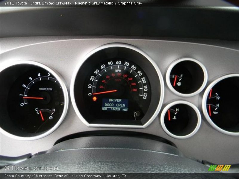Magnetic Gray Metallic / Graphite Gray 2011 Toyota Tundra Limited CrewMax