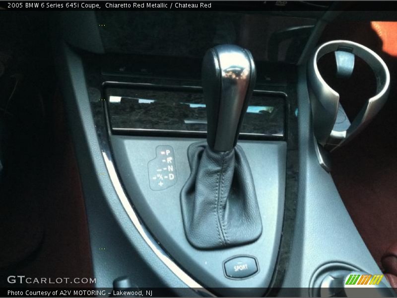  2005 6 Series 645i Coupe 6 Speed Steptronic Automatic Shifter