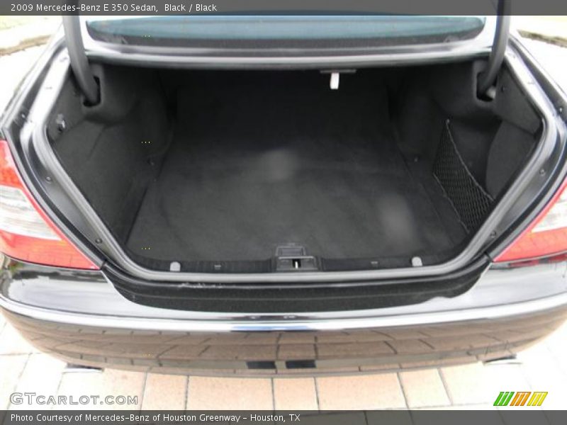 Black / Black 2009 Mercedes-Benz E 350 Sedan
