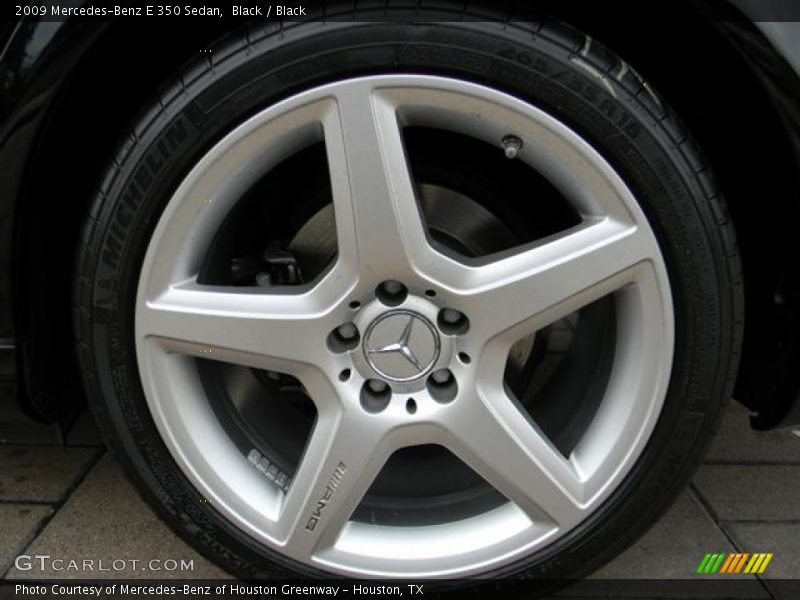 Black / Black 2009 Mercedes-Benz E 350 Sedan
