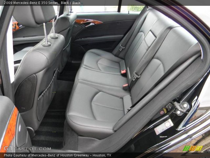 Black / Black 2009 Mercedes-Benz E 350 Sedan