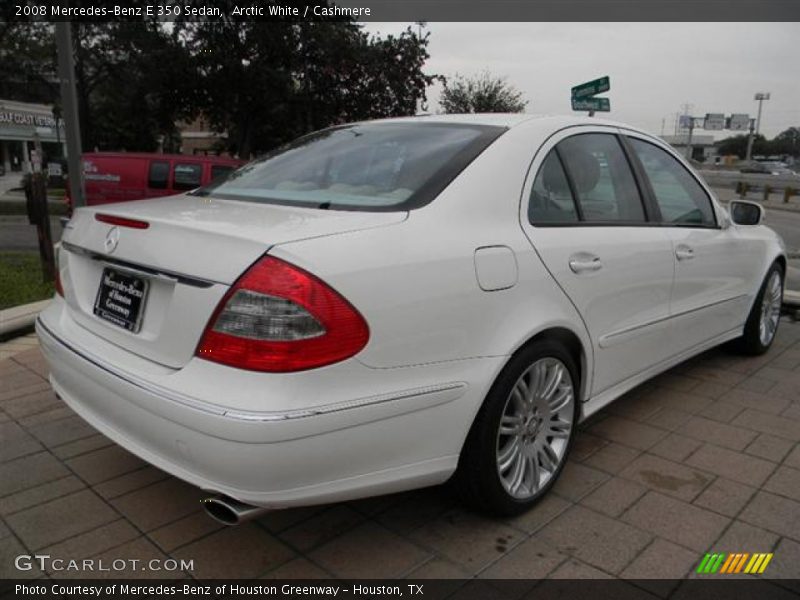 Arctic White / Cashmere 2008 Mercedes-Benz E 350 Sedan