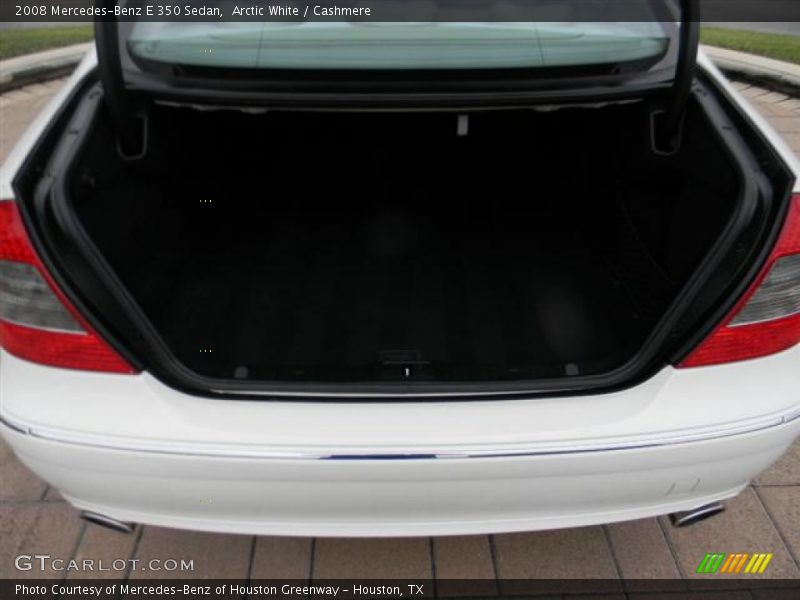 Arctic White / Cashmere 2008 Mercedes-Benz E 350 Sedan
