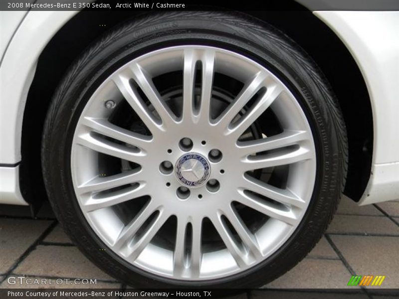 Arctic White / Cashmere 2008 Mercedes-Benz E 350 Sedan