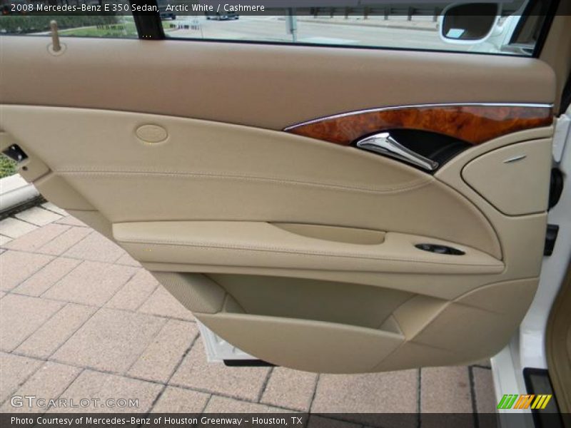 Arctic White / Cashmere 2008 Mercedes-Benz E 350 Sedan