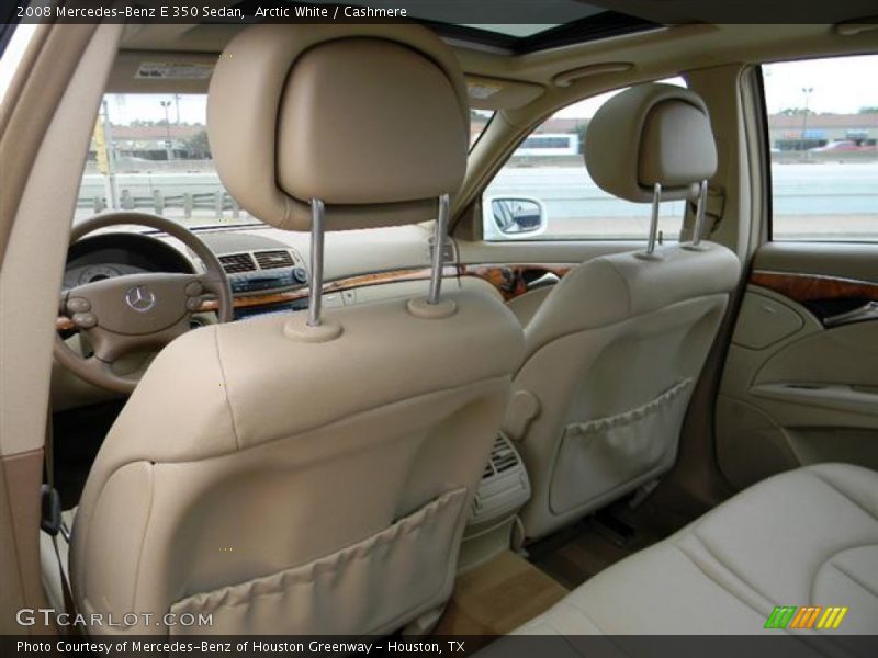 Arctic White / Cashmere 2008 Mercedes-Benz E 350 Sedan