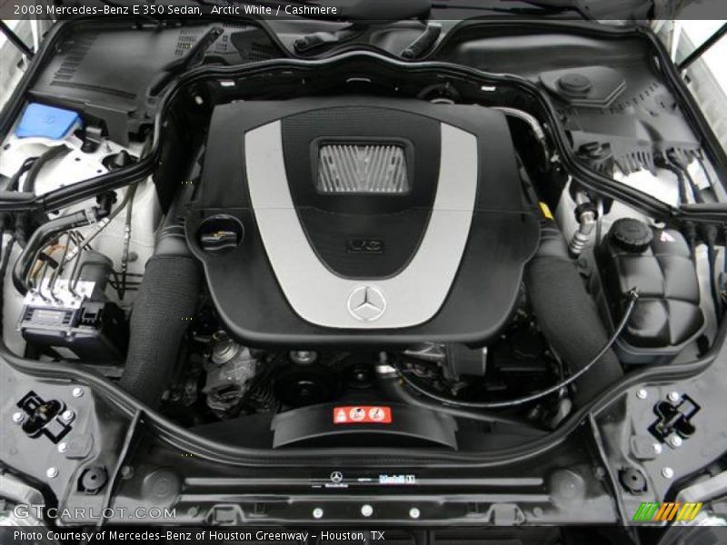 Arctic White / Cashmere 2008 Mercedes-Benz E 350 Sedan