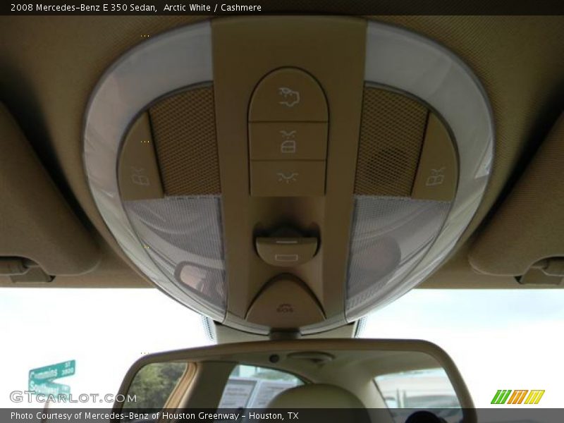 Arctic White / Cashmere 2008 Mercedes-Benz E 350 Sedan