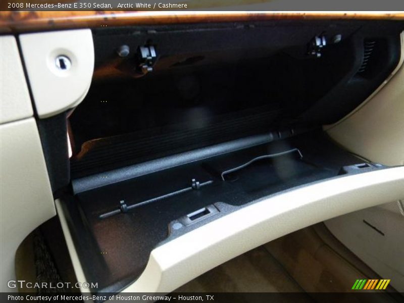 Arctic White / Cashmere 2008 Mercedes-Benz E 350 Sedan