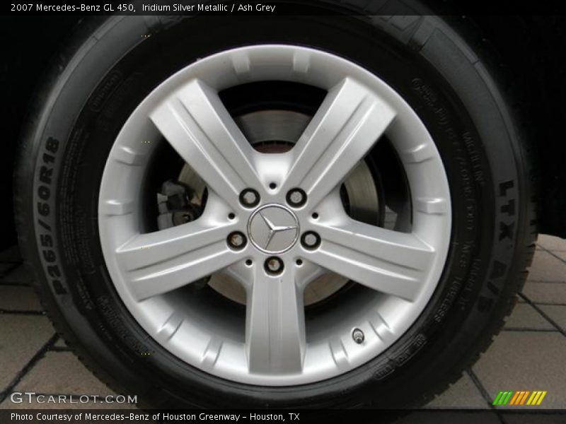 Iridium Silver Metallic / Ash Grey 2007 Mercedes-Benz GL 450