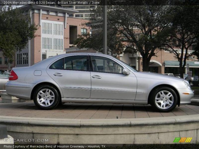 Brilliant Silver Metallic / Stone 2004 Mercedes-Benz E 320 Sedan