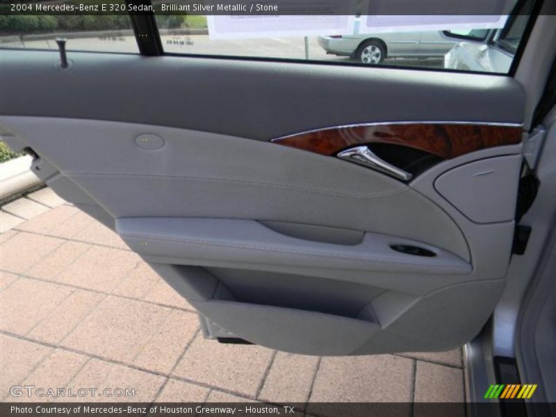 Brilliant Silver Metallic / Stone 2004 Mercedes-Benz E 320 Sedan