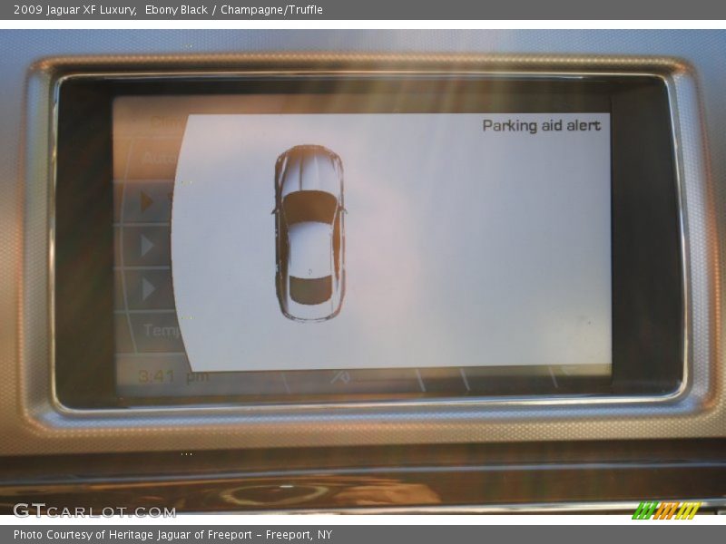 Ebony Black / Champagne/Truffle 2009 Jaguar XF Luxury