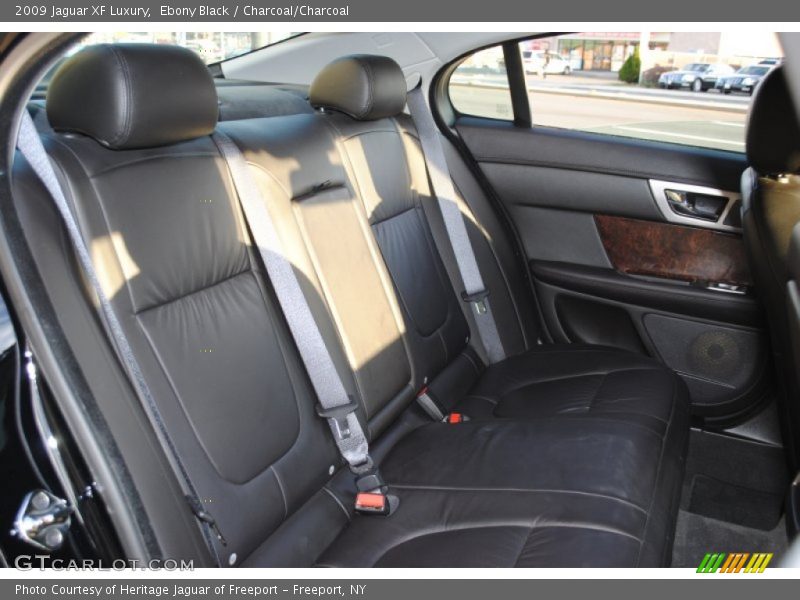 Ebony Black / Charcoal/Charcoal 2009 Jaguar XF Luxury