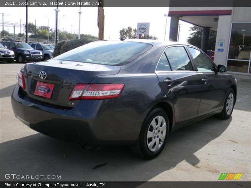 Magnetic Gray Metallic / Ash 2011 Toyota Camry LE