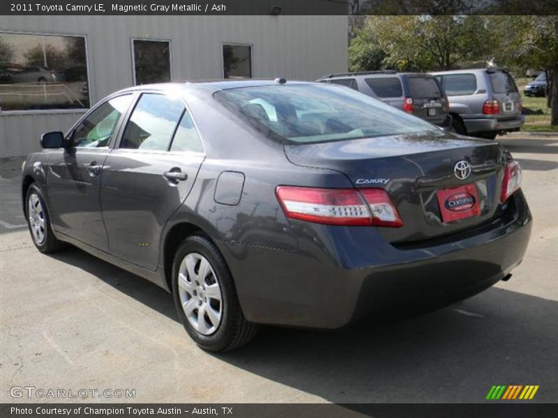 Magnetic Gray Metallic / Ash 2011 Toyota Camry LE