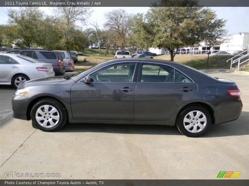 Magnetic Gray Metallic / Ash 2011 Toyota Camry LE