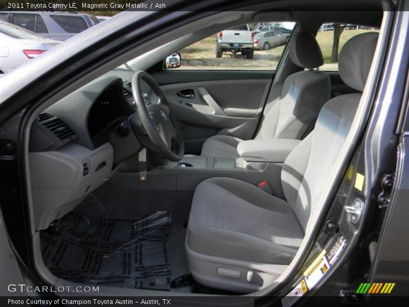 Magnetic Gray Metallic / Ash 2011 Toyota Camry LE