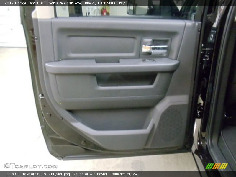 Black / Dark Slate Gray 2012 Dodge Ram 1500 Sport Crew Cab 4x4