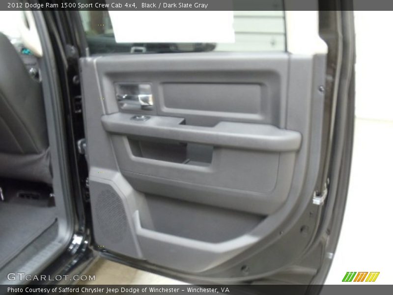 Black / Dark Slate Gray 2012 Dodge Ram 1500 Sport Crew Cab 4x4