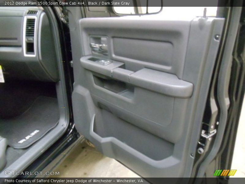 Black / Dark Slate Gray 2012 Dodge Ram 1500 Sport Crew Cab 4x4