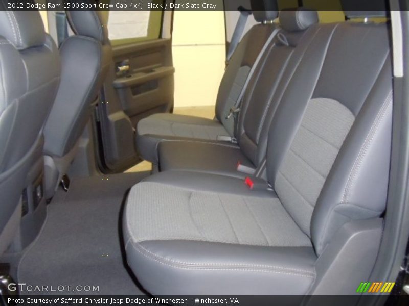  2012 Ram 1500 Sport Crew Cab 4x4 Dark Slate Gray Interior