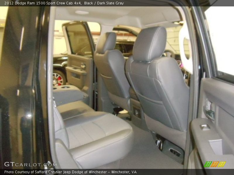 Black / Dark Slate Gray 2012 Dodge Ram 1500 Sport Crew Cab 4x4