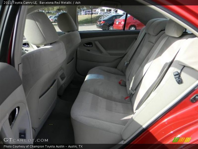 Barcelona Red Metallic / Ash 2011 Toyota Camry LE