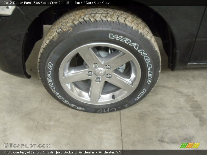  2012 Ram 1500 Sport Crew Cab 4x4 Wheel