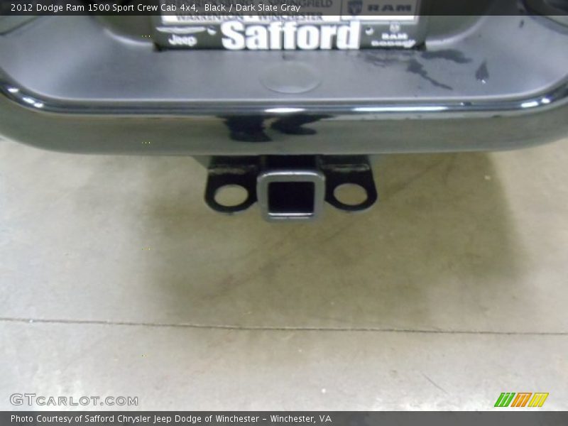 Black / Dark Slate Gray 2012 Dodge Ram 1500 Sport Crew Cab 4x4