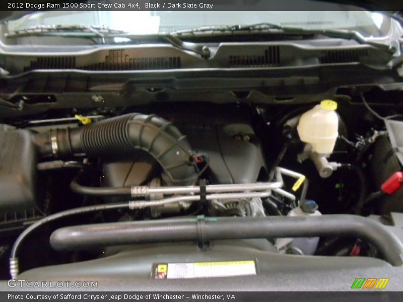 Black / Dark Slate Gray 2012 Dodge Ram 1500 Sport Crew Cab 4x4