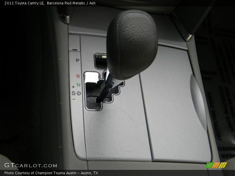 Barcelona Red Metallic / Ash 2011 Toyota Camry LE