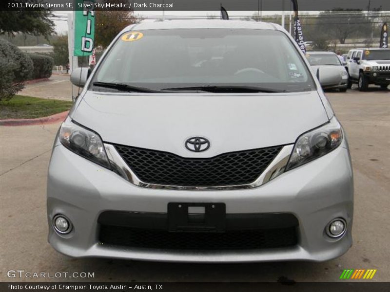 Silver Sky Metallic / Dark Charcoal 2011 Toyota Sienna SE