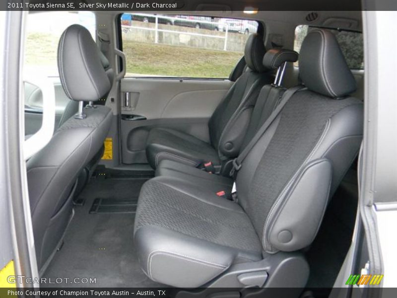 Silver Sky Metallic / Dark Charcoal 2011 Toyota Sienna SE