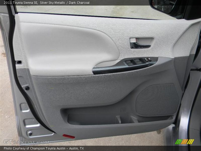 Silver Sky Metallic / Dark Charcoal 2011 Toyota Sienna SE